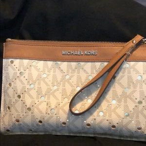 Michael Kors Large Wristlet Clutch